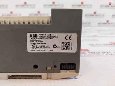 Abb Pm544-t A5 Central Processing Unit 128Kb 6Do-t 24Vdc 0.5A