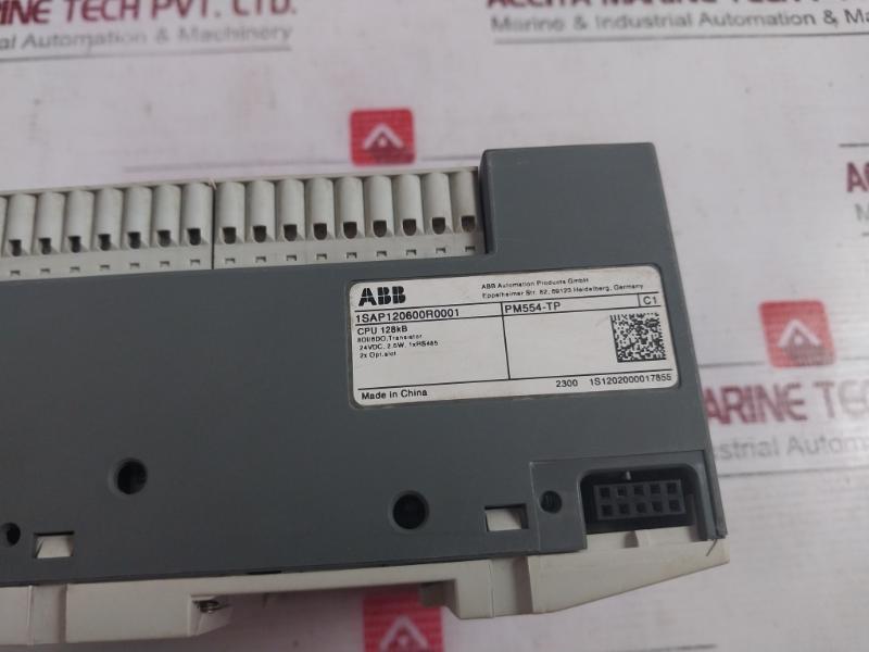 Abb Pm554-tp Central Processing Unit 8Di 24Vdc 128Kb 6Do-t 240Vac 0.5A