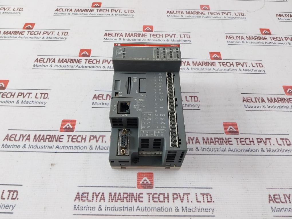 Abb Pm556-tp-eth Programmable Logic Controller 1Sap121200R0071 24Vdc