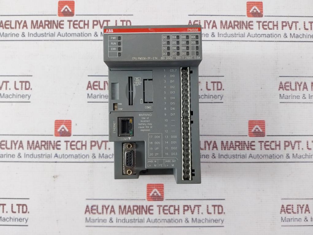 Abb Pm556-tp-eth Programmable Logic Controller 1Sap121200R0071 24Vdc