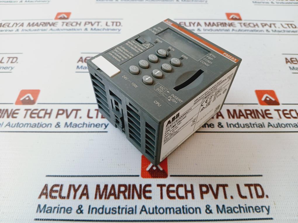 Abb Pm583 Processor Module Memory 1Mb Interfaces Ethernet