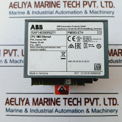Abb Pm583 Processor Module Memory 1Mb Interfaces Ethernet