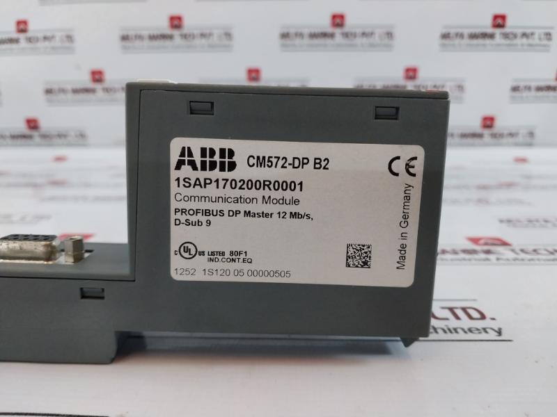 Abb Pm590-eth D8 Cpu, 2Mb Ethernet, 24Vdc, Central Processing Unit