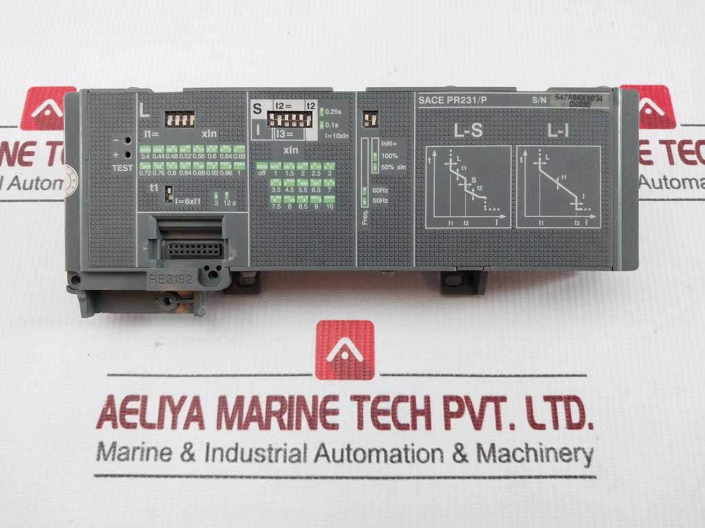 Abb Power Circuit Breaker Trip Unit 50Hz/60Hz Part No Pr231/P