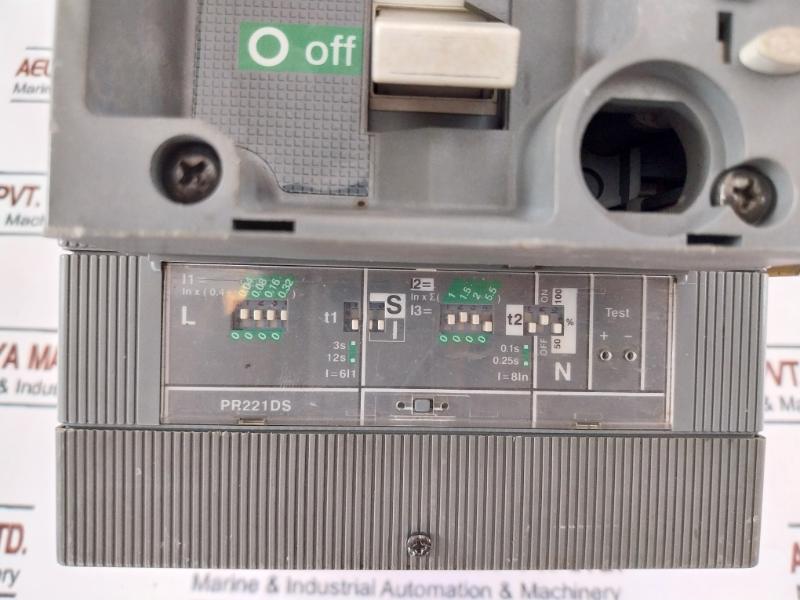 Abb Pr221ds Low Voltage Moulded Case Circuit Breaker Tmax T5h 400a 690v 1000v