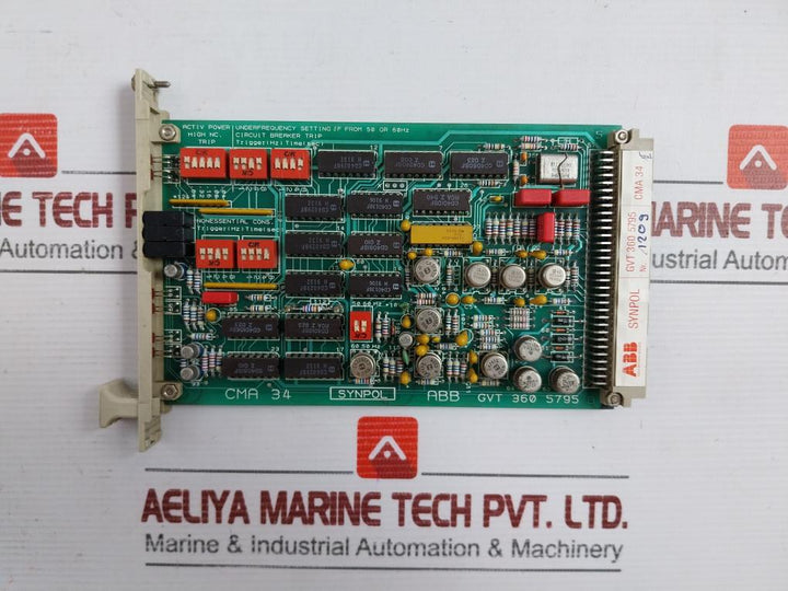 Abb Printed Circuit Board Cma 34 Used