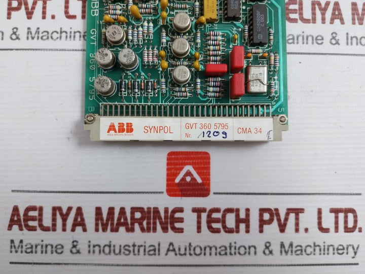 Abb Printed Circuit Board Cma 34 Used