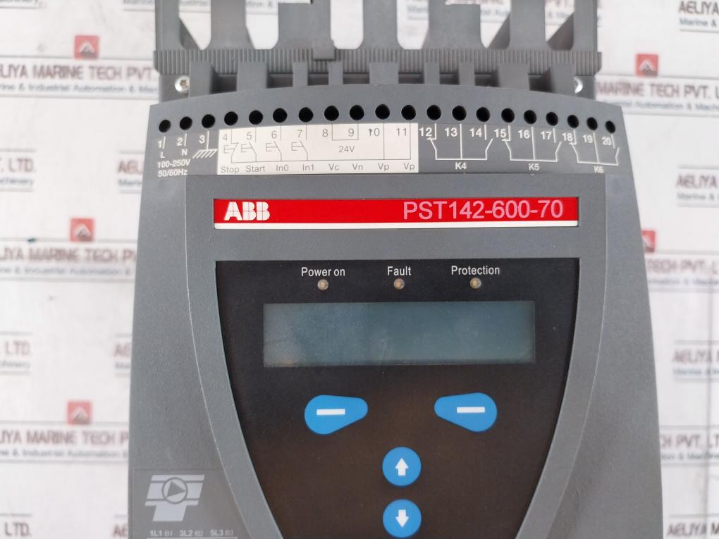 Abb Pst142-600-70 Soft Starter 1Sfa894010R7000 100-250Vac 50/60Hz 45-142A