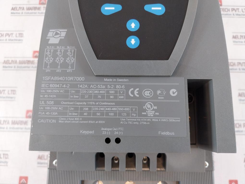 Abb Pst142-600-70 Soft Starter 1Sfa894010R7000 100-250V 50/60Hz