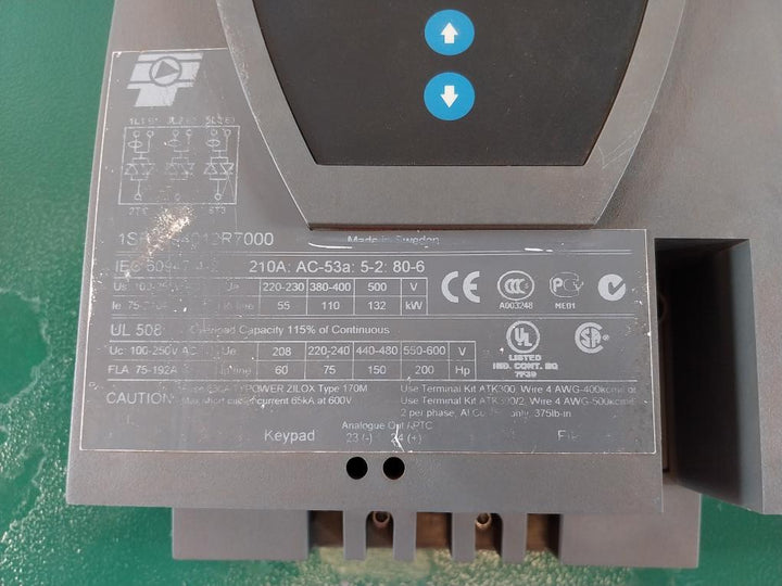 ABB PST210-600-70 Soft Starter 1SFA894012R7000 100-250V