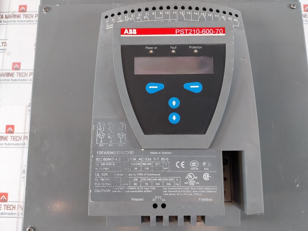 Abb Pst210-600-70 Soft Starter 1Sfa894012R7000 100-250V 50/60Hz