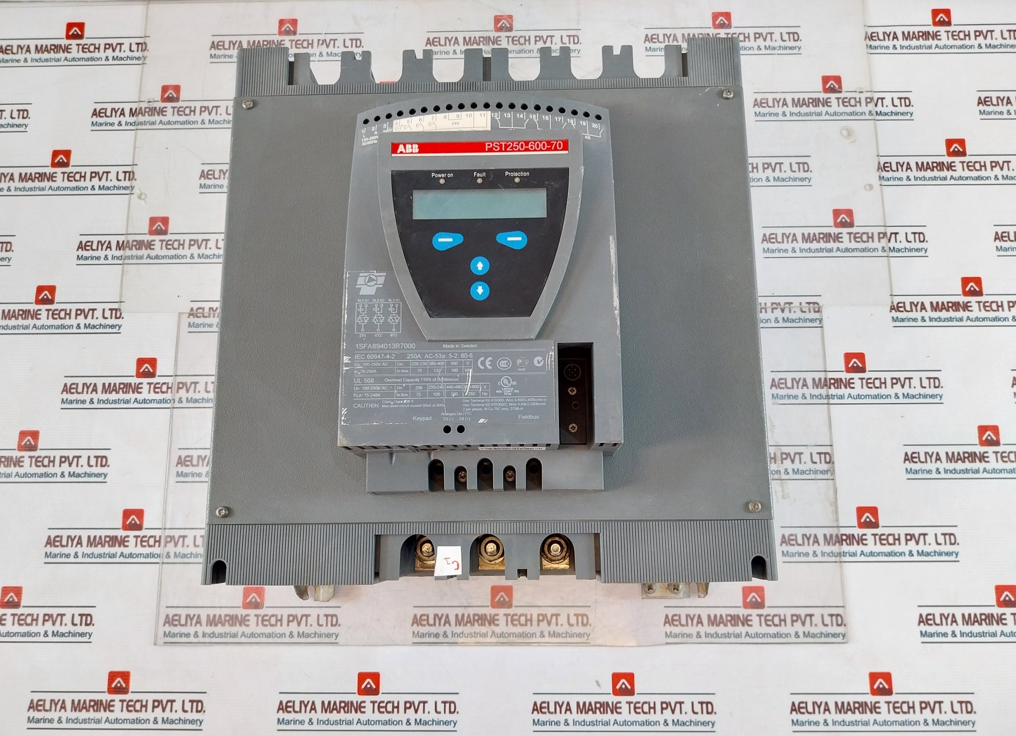 Abb Pst250-600-70 1Sfa894013R7000 Soft Starter 100-250V Ac 50/60Hz 75-250A