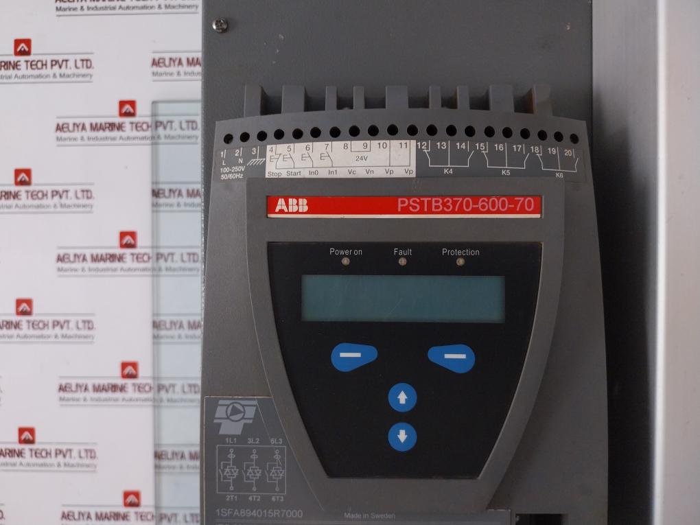 Abb Pstb370-600-70 1Sfa894015R7000 Soft Starter 100-250V 120-370A 50/60Hz