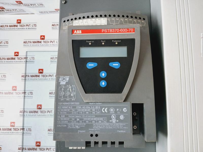 Abb Pstb370-600-70 1Sfa894015R7000 Soft Starter 100-250Vac 50/60Hz
