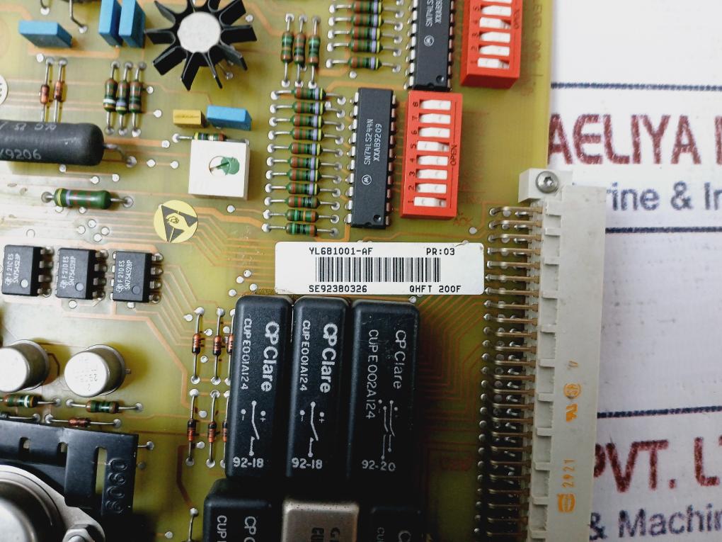 Abb Qhft 200F Printed Circuit Board Yl681001-af
