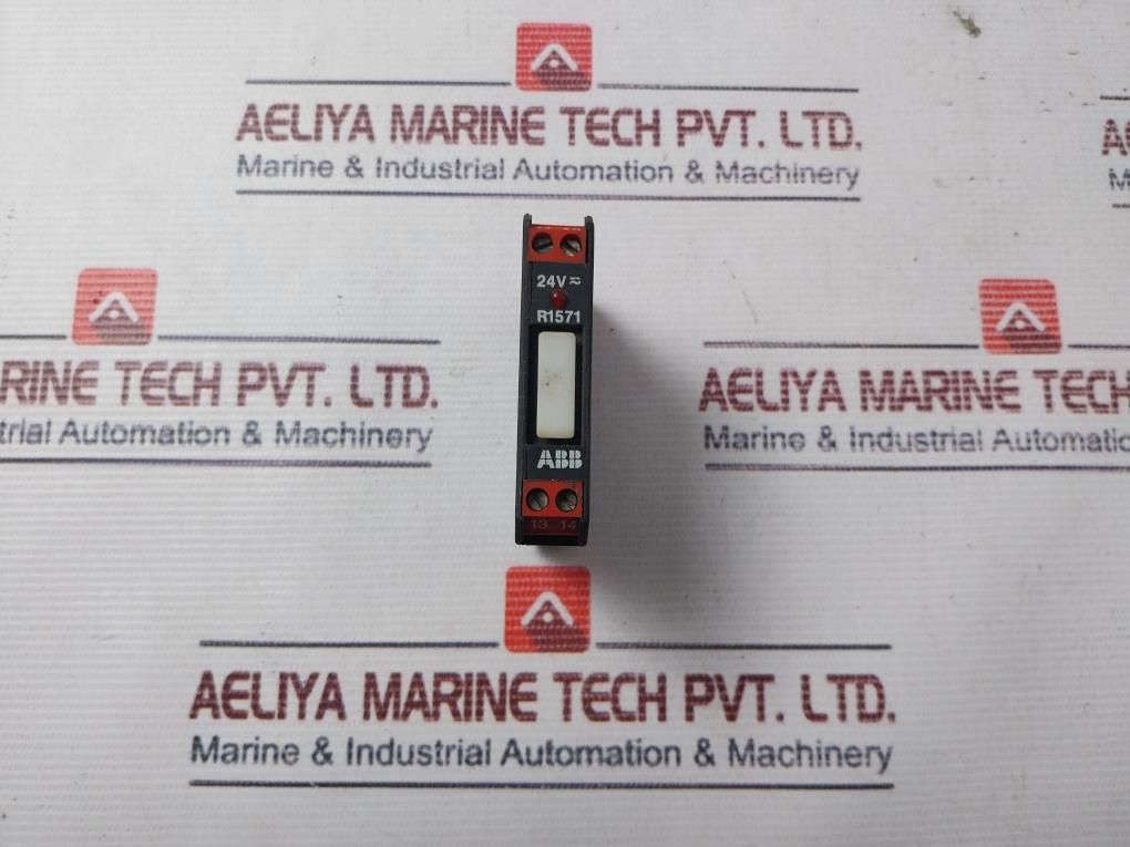 ABB R1571 Interface Relay 24Vac GHR 157 4001 R1