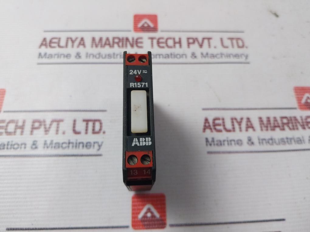 ABB R1571 Interface Relay 24Vac GHR 157 4001 R1