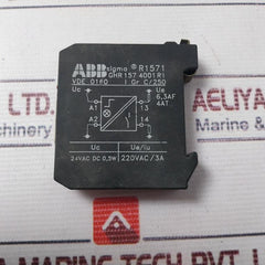 ABB R1571 Interface Relay 24Vac GHR 157 4001 R1