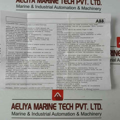 Abb Ra2896/801 Installation Kit