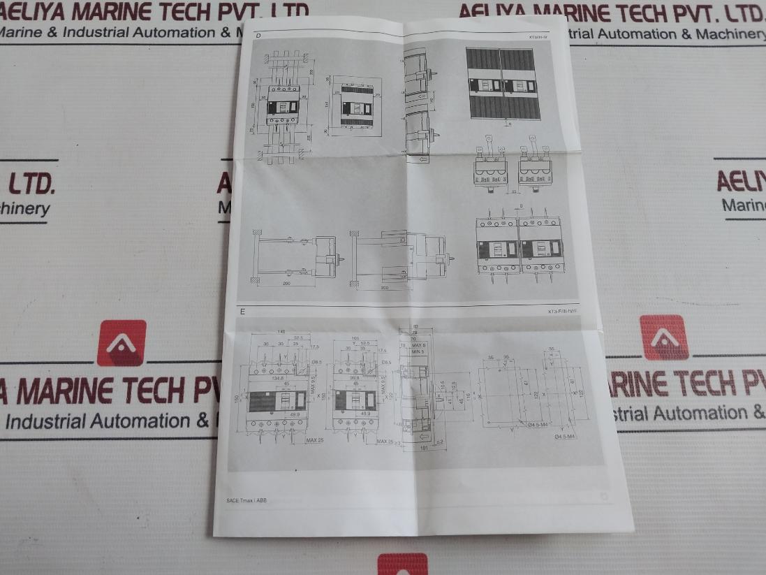 Abb Ra8111803 Circuit Breaker Accessory Kit Inst/Con Mos.Xt3 Iii