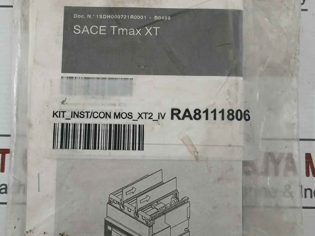 Abb Ra8111806 Installation Kit For Xt2 4P Circuit Breaker