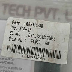 Abb Ra8111808 Installation Kit For Xt4 4P Circuit Breaker