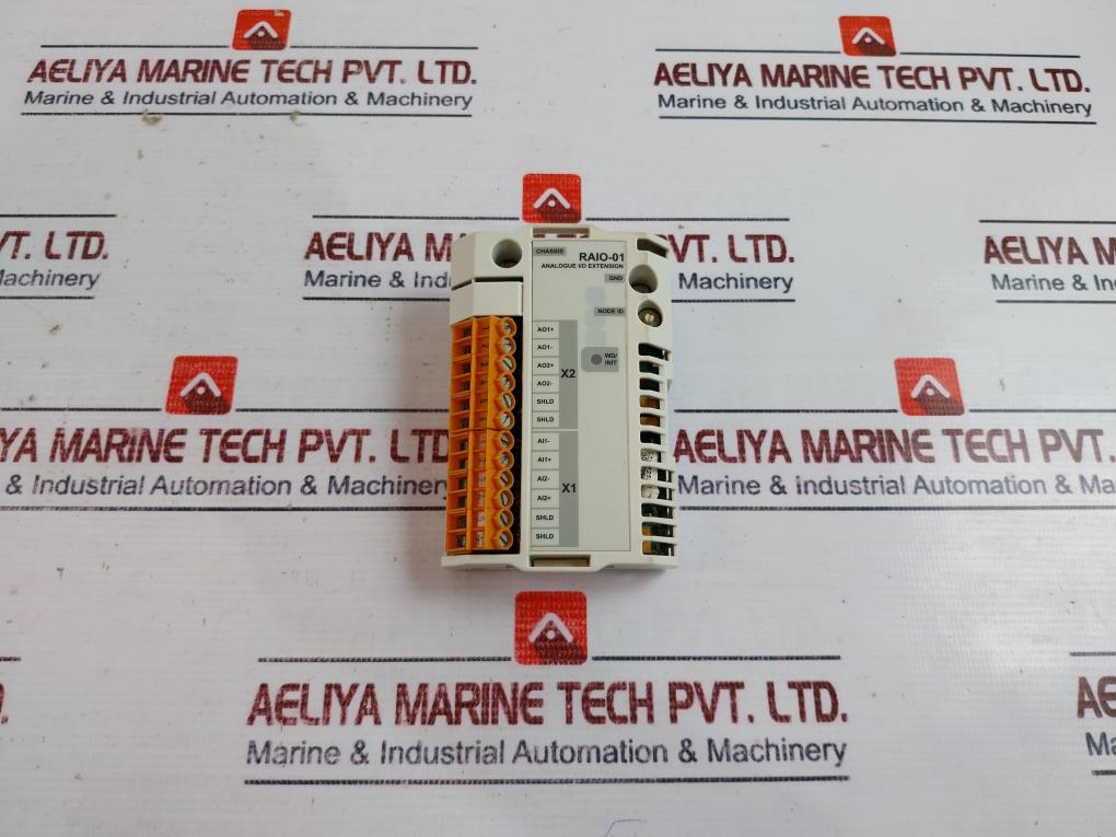Abb Raio-01 Analog Input Output I/o Extension Module Rev: H