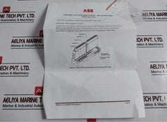 Abb Rao02 16-channel Redundant Analog Output Module 2vaa008428r1 Rev E