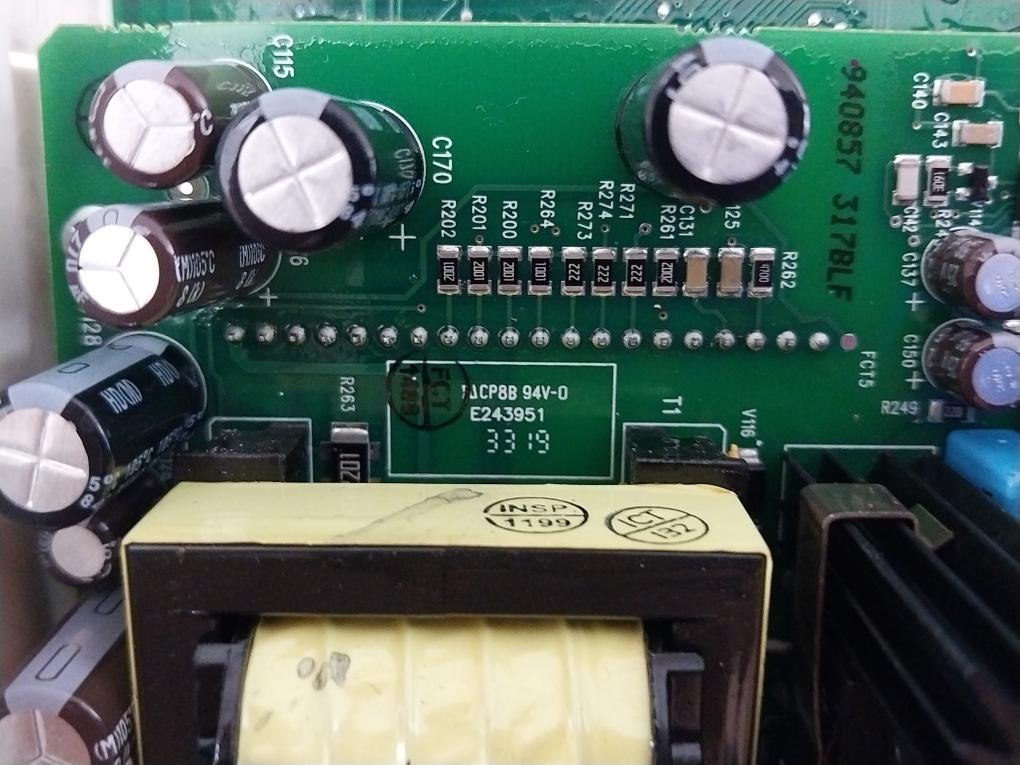 Abb Rbcu E-clipse Bypass Control Unit E316774 Rbio-01 Cp8B E243951 Rev.F