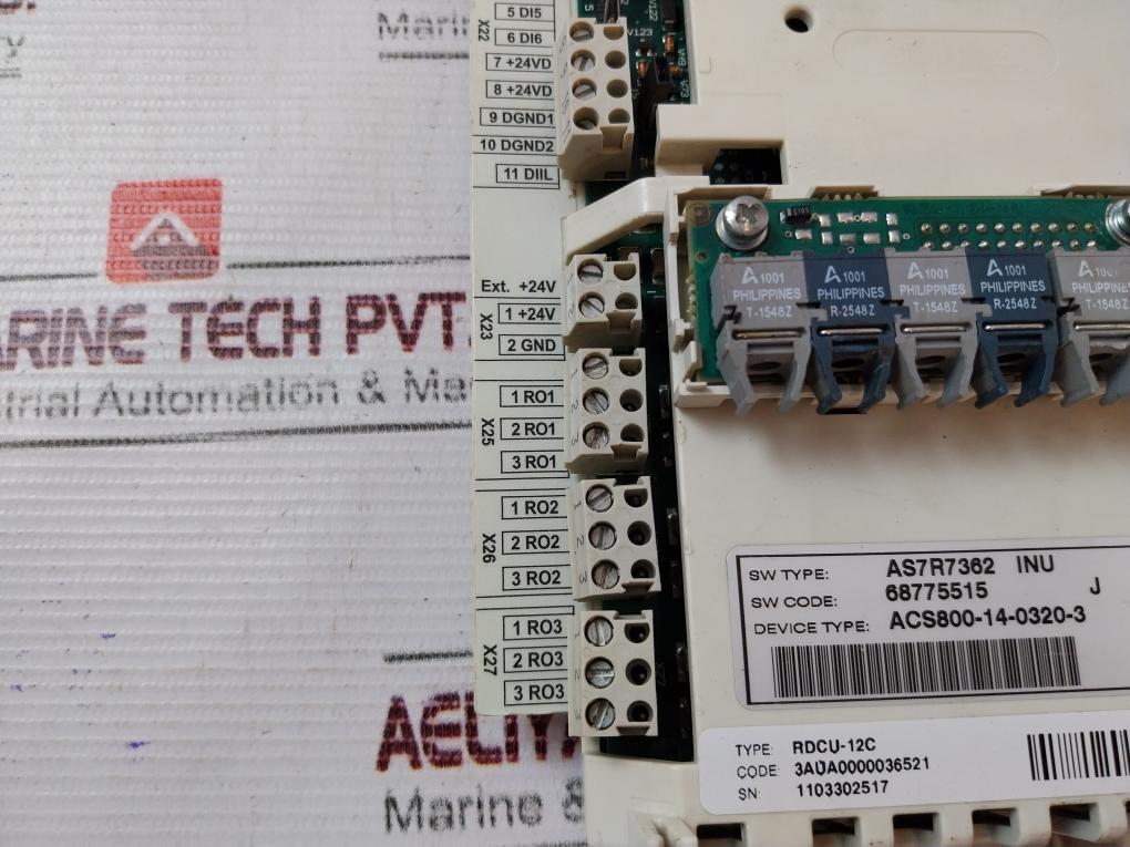 ABB RDCU-12C Drive Control Unit 3AUA0000036521