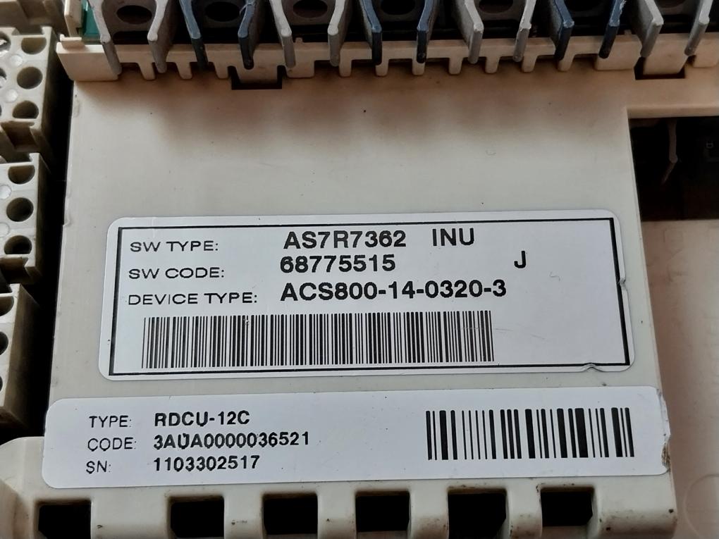 ABB RDCU-12C Drive Control Unit 3AUA0000036521