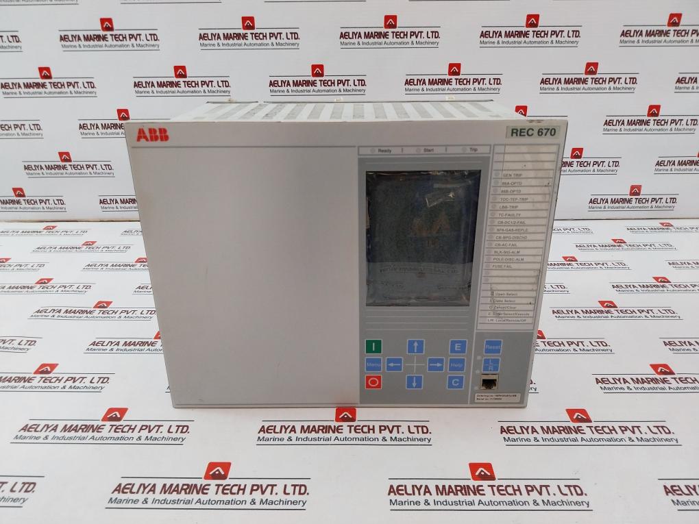 Abb Rec 670 Bay Control Display 220/250Vdc 50/60Hz