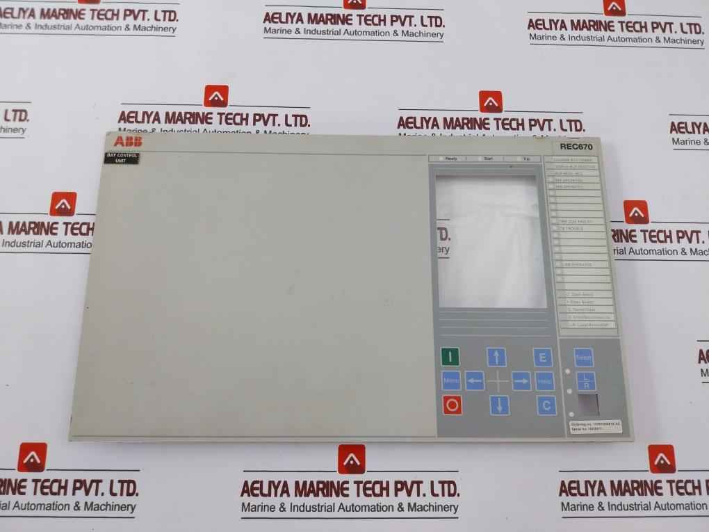 Abb Rec670 Bay Control Unit 1Mrk004814-ac Sw Rev. 2.21 (Only Frame)