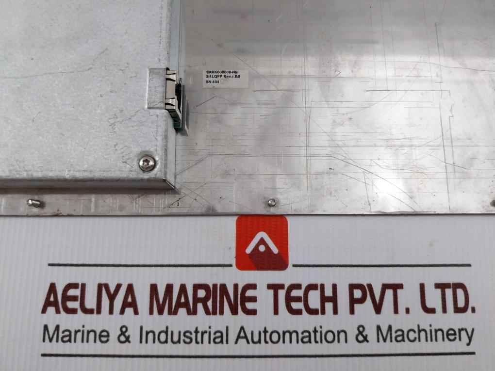 Abb Rec670 Bay Control Unit A0215213 1Mrk000008-nb (Front Panel Only)