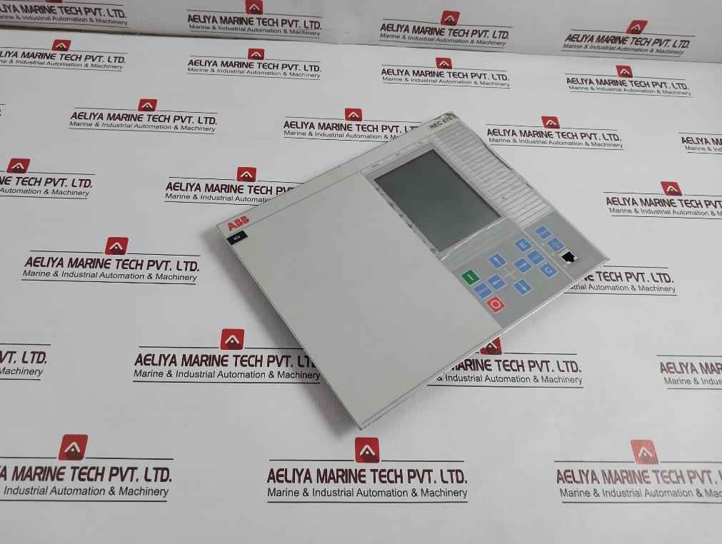 Abb Rec 670 Bay Control Unit Sw1.2 1mrk00008-nb (Front Panel Only)