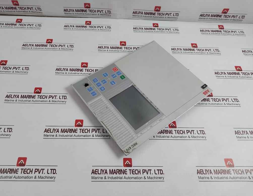 Abb Rec 670 Bay Control Unit Sw1.2 1mrk00008-nb (Front Panel Only)
