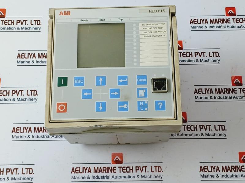 Abb Red615E_D Line Diff. Protection And Control Relay Red 615 50/60 Hz