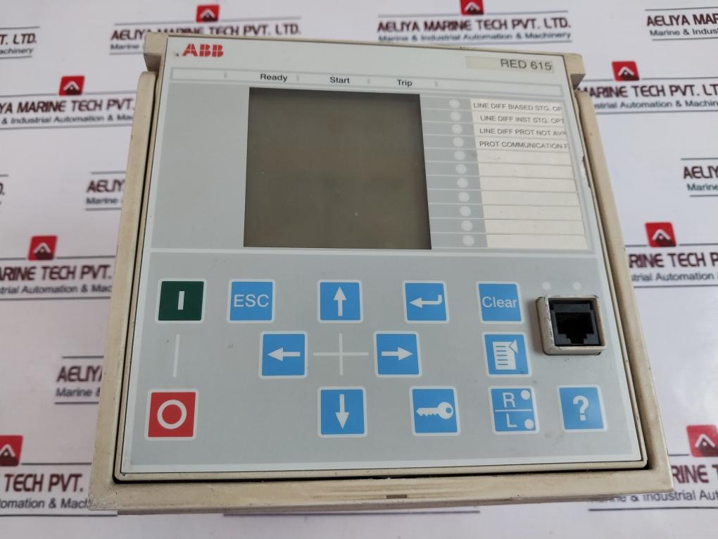 Abb Red615E_D Line Differential Protection And Control Relay