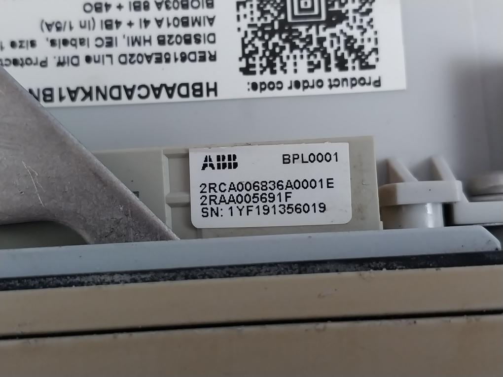 Abb Red615E_D Line Differential Protection And Control Relay