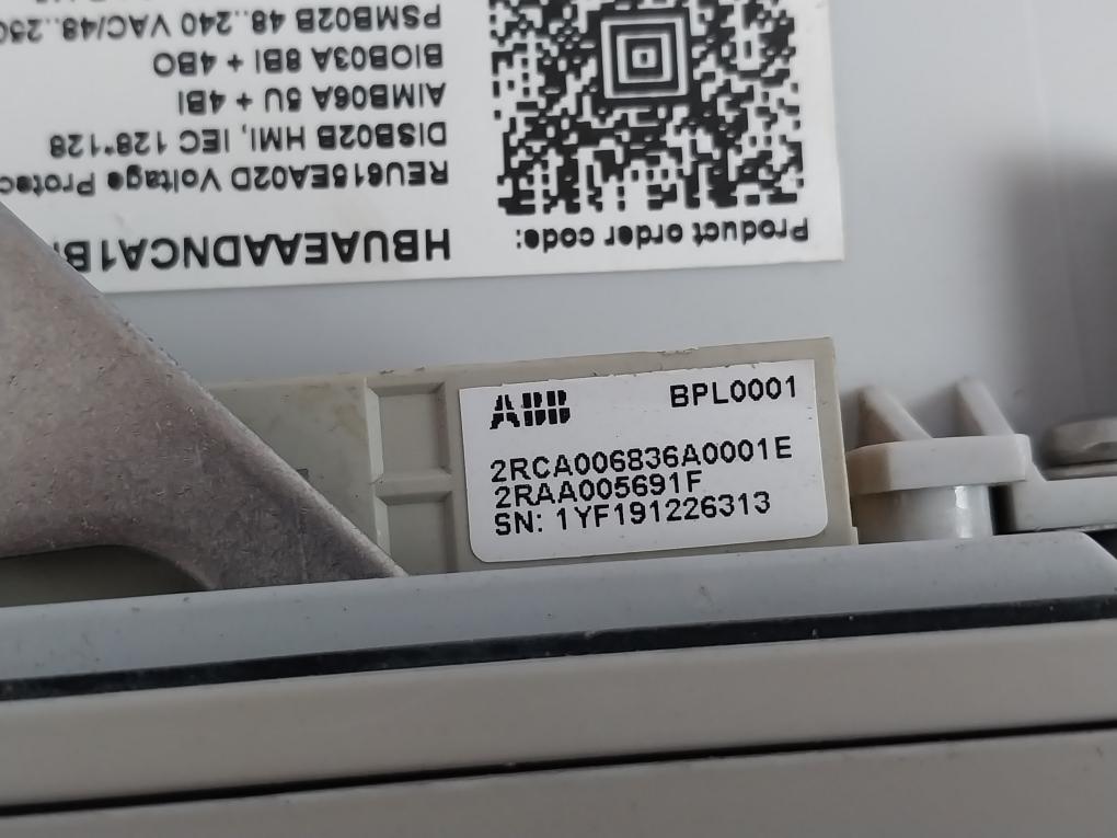 Abb Red615e_d Voltage Protection Relay