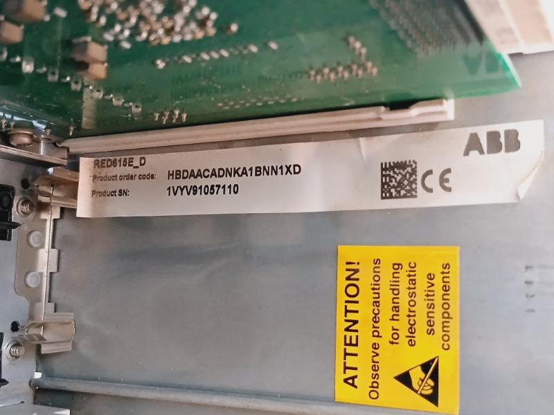 Abb Ref615E_D Feeder Protection And Control Relay 48-250 Vdc/100-240Vac 50/60Hz