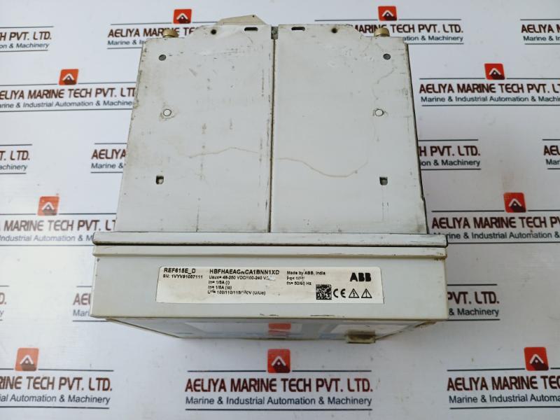 Abb Ref615E_D Feeder Protection And Control Relay 48-250 Vdc/100-240Vac 50/60Hz