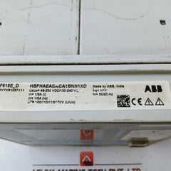 Abb Ref615E_D Feeder Protection And Control Relay 48-250 Vdc/100-240Vac 50/60Hz