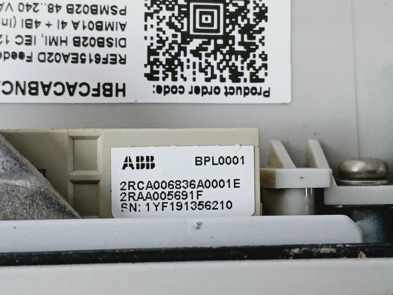 Abb Ref615E_D Feeder Protection And Control Relay 50/60Hz 48-250 Vdc/100-240 Vac