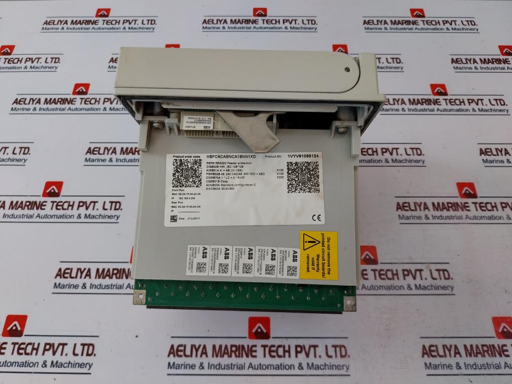 Abb Ref615 Feeder Protection And Control 100-240 Vac 50/60Hz