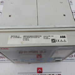 Abb Ref615 Feeder Protection And Control Relay Ref615E_D 48-250 Vdc/100-240 Vac