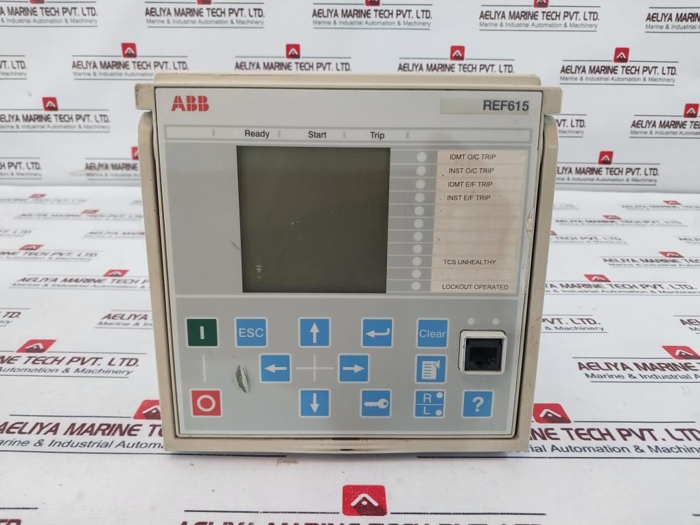 ABB REF615 Feeder Protection And Control Relay REF615E_D 48-250 VDC/100-240 VAC