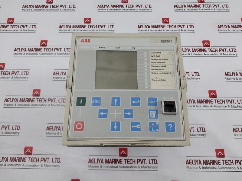 Abb Ref615 Feeder Protection Relay 250Vdc/100-240Vac 1/5A Input 50/60Hz