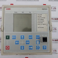 Abb Ref615 Feeder Protection Relay 250Vdc/100-240Vac 1/5A Input 50/60Hz