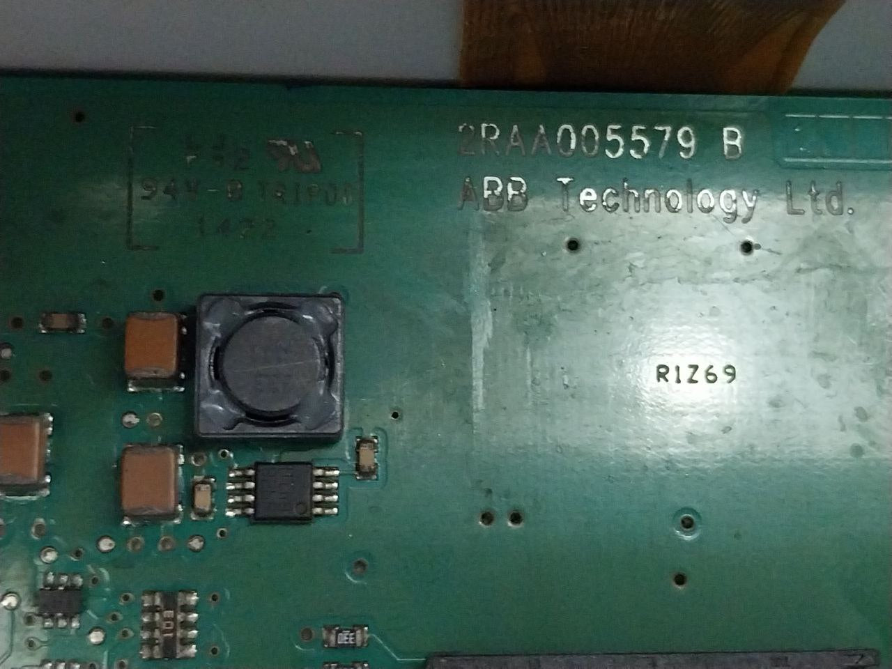 Abb Ref615 Protection & Control Relay Only Display Panel 2Rca025340A0001H